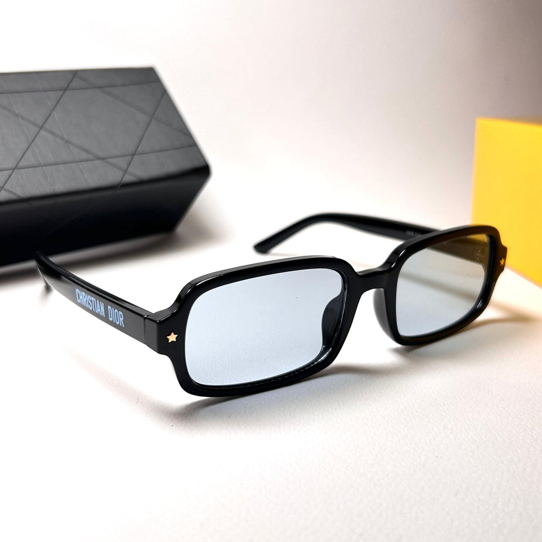 Dior Pacific Rectangular S3F – Black n Blue - Giiz store