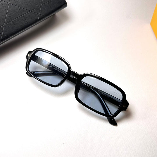 Dior Pacific Rectangular S3F – Black n Blue - Giiz store