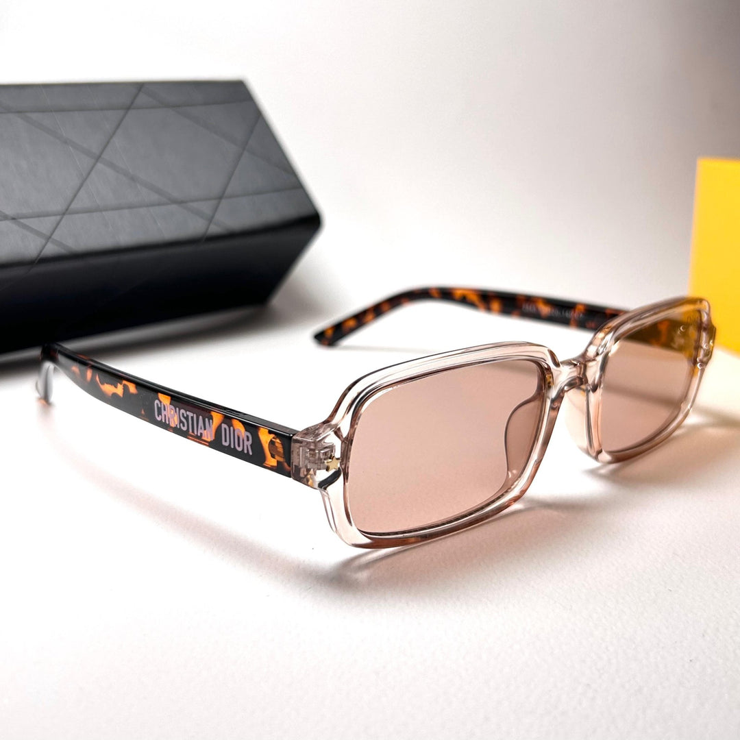 Dior Pacific Rectangular S3F - Transparent Ivory - Giiz store