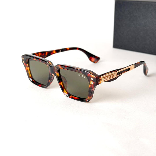 DITA Executive Square – Dark Havana Olive - Giiz store