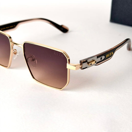 DITA Modern Hexagon – Gold Brown Gradient - Giiz store