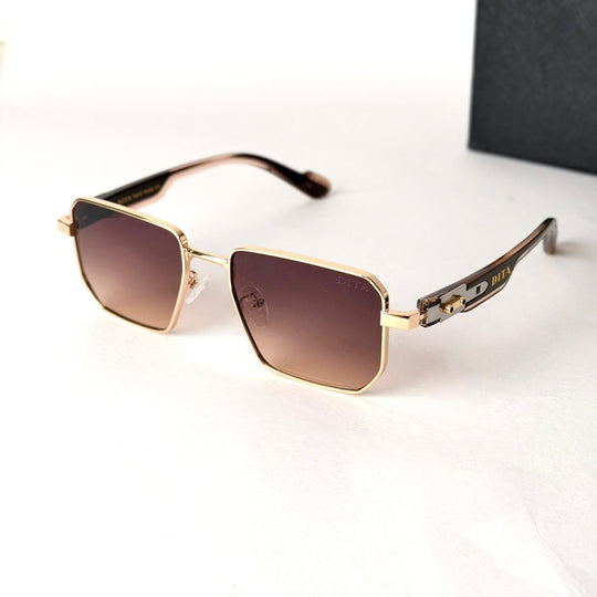 DITA Modern Hexagon – Gold Brown Gradient - Giiz store