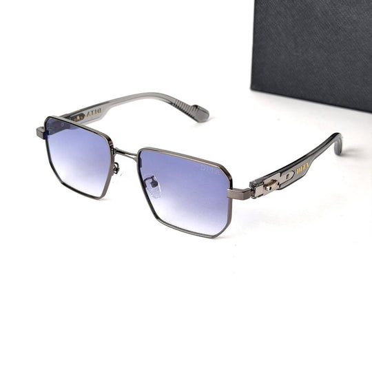 DITA Modern Hexagon – Gunmetal Blue Gradient - Giiz store