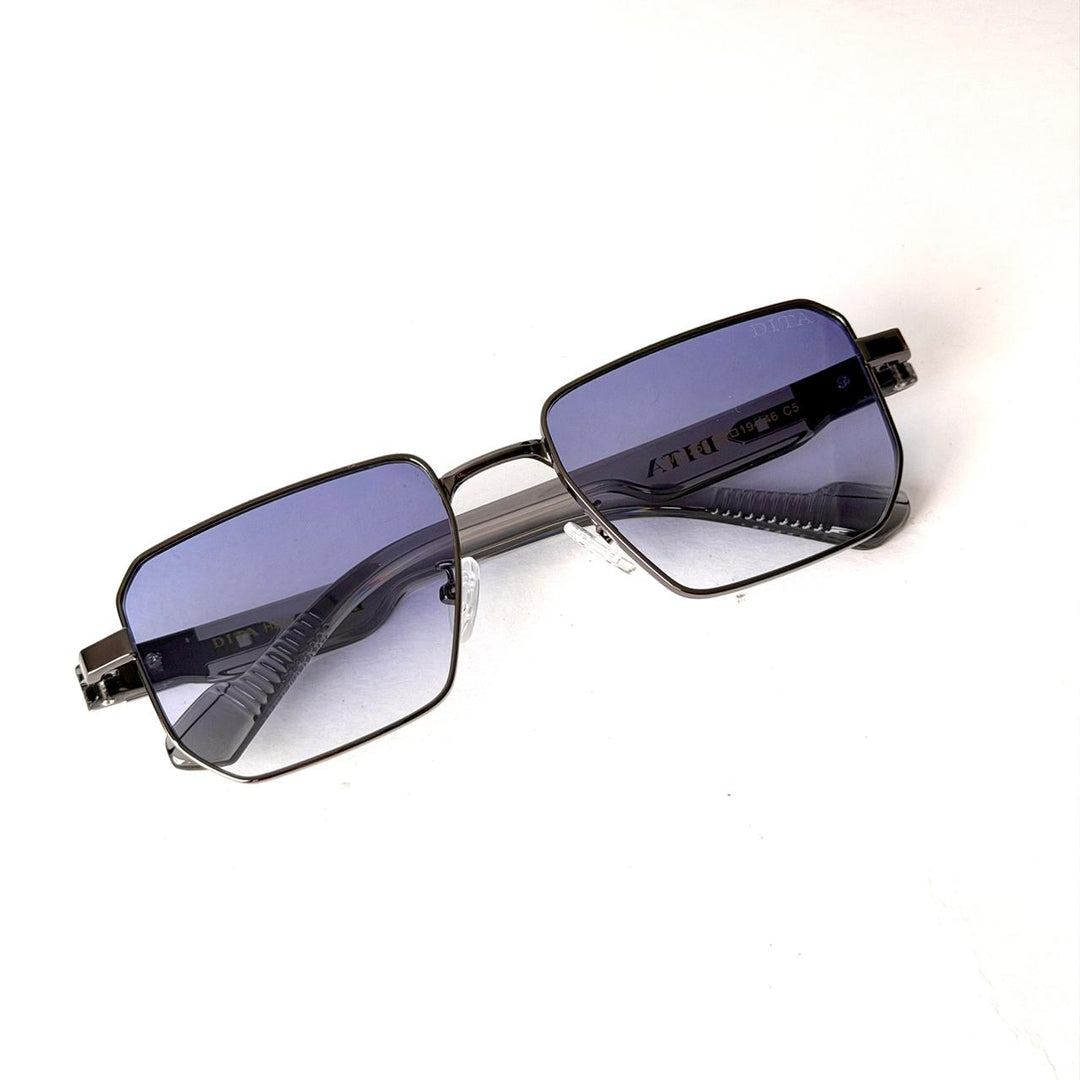 DITA Modern Hexagon – Gunmetal Blue Gradient - Giiz store