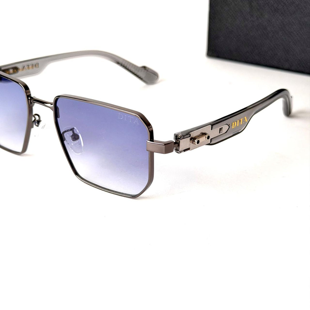 DITA Modern Hexagon – Gunmetal Blue Gradient - Giiz store