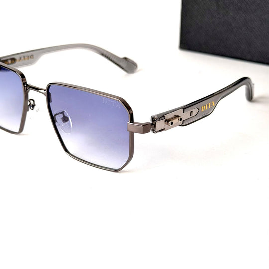 DITA Modern Hexagon – Gunmetal Blue Gradient - Giiz store