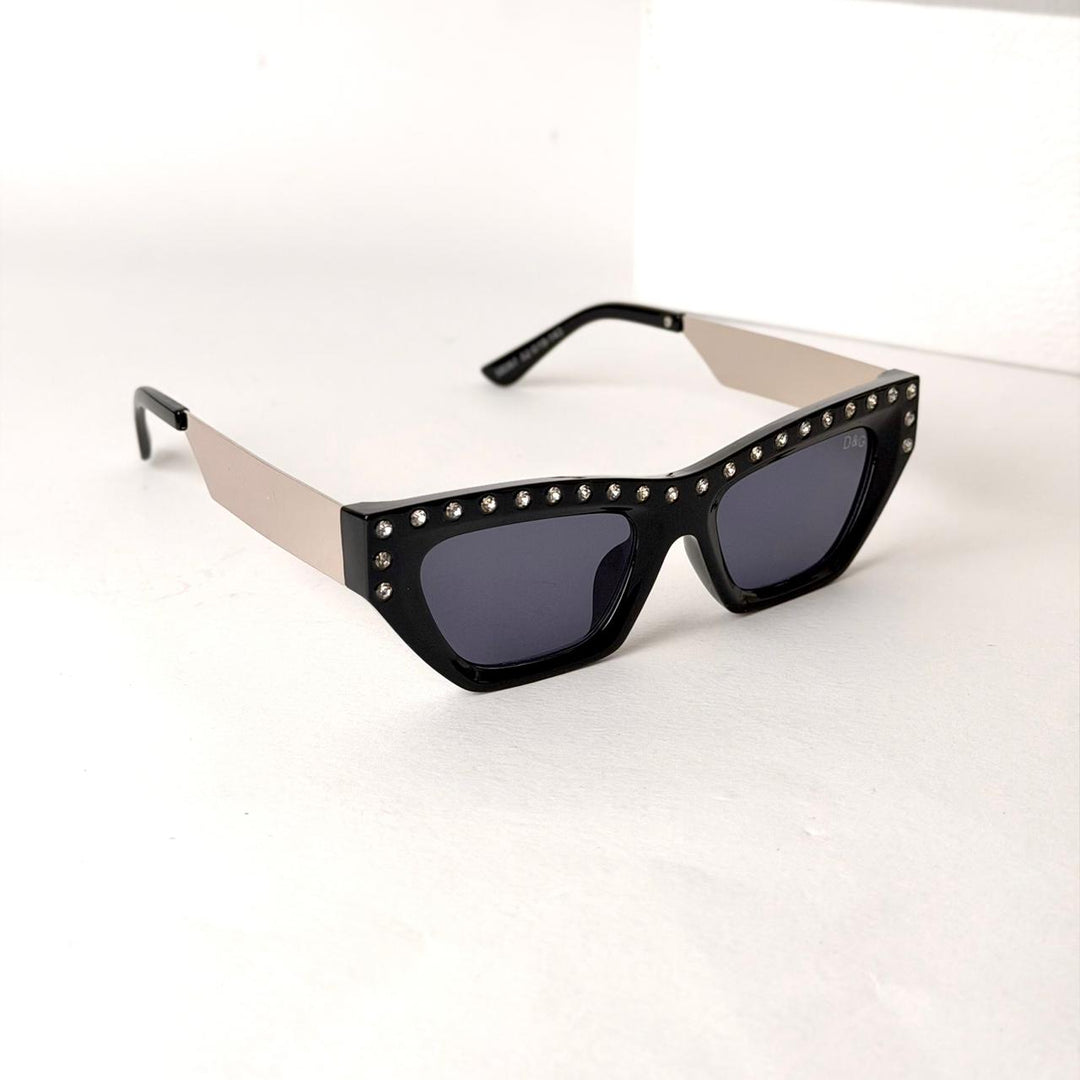DOLCE &amp; GABBANA DG Crystal CatEye – Black Crystal - Giiz store