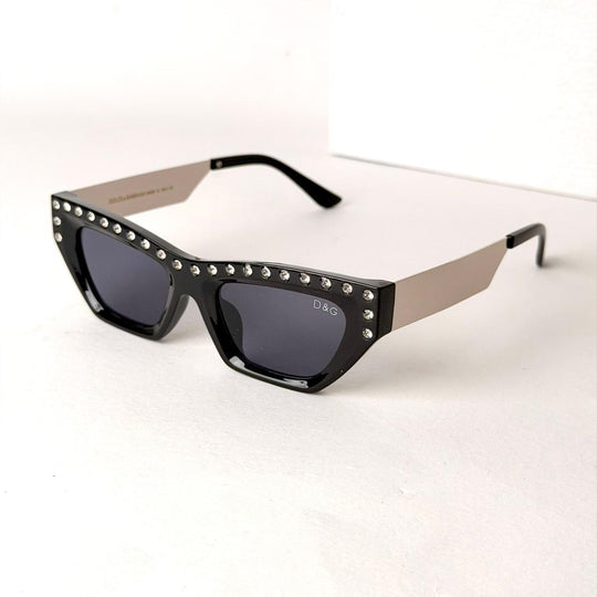 DOLCE &amp; GABBANA DG Crystal CatEye – Black Crystal - Giiz store