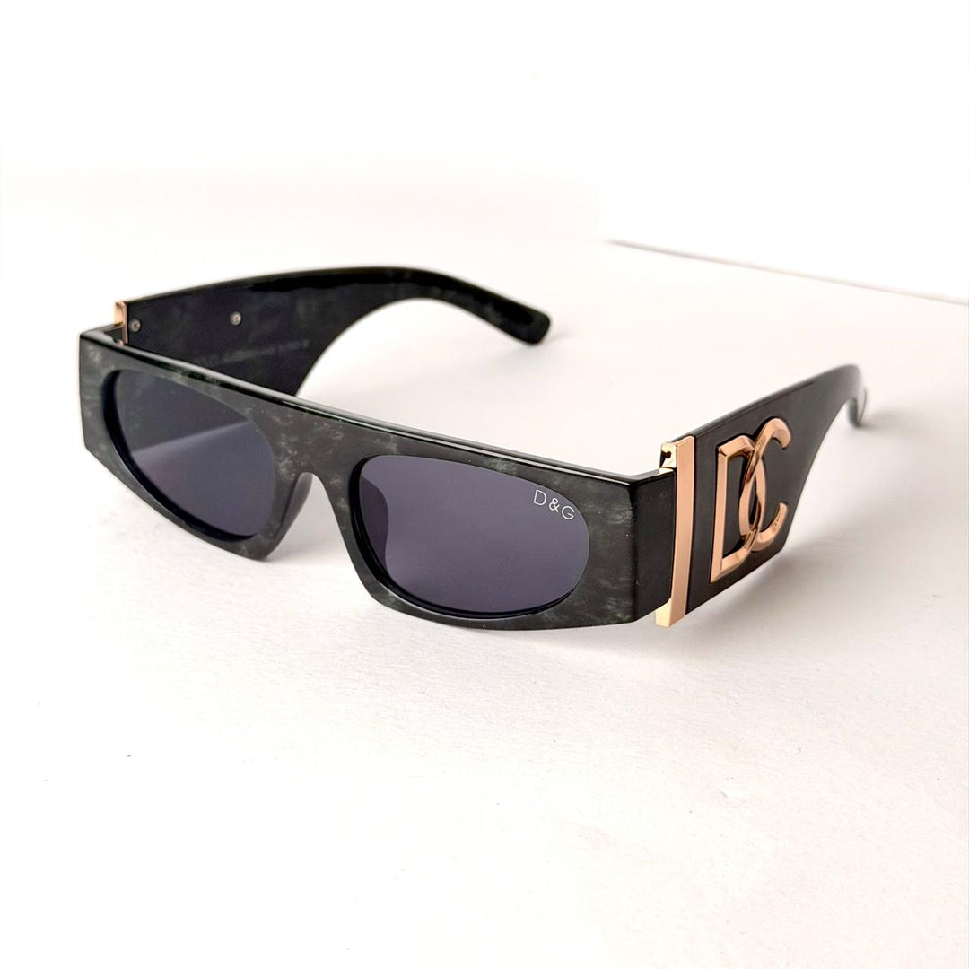 Dolce &amp; Gabbana Shield Rectangle – Black Marble - Giiz store