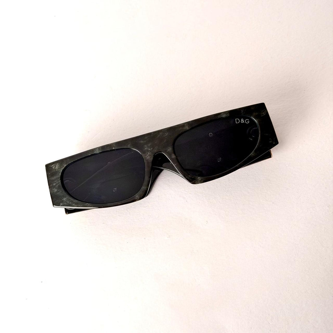 Dolce &amp; Gabbana Shield Rectangle – Black Marble - Giiz store