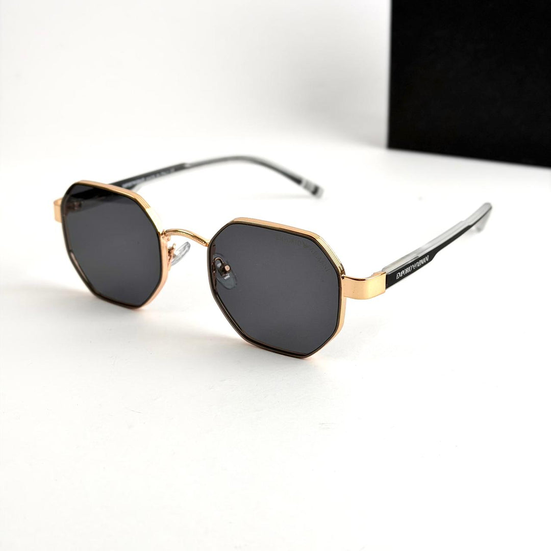 Emporio Armani Geometric - Gold &amp; Black - Giiz store
