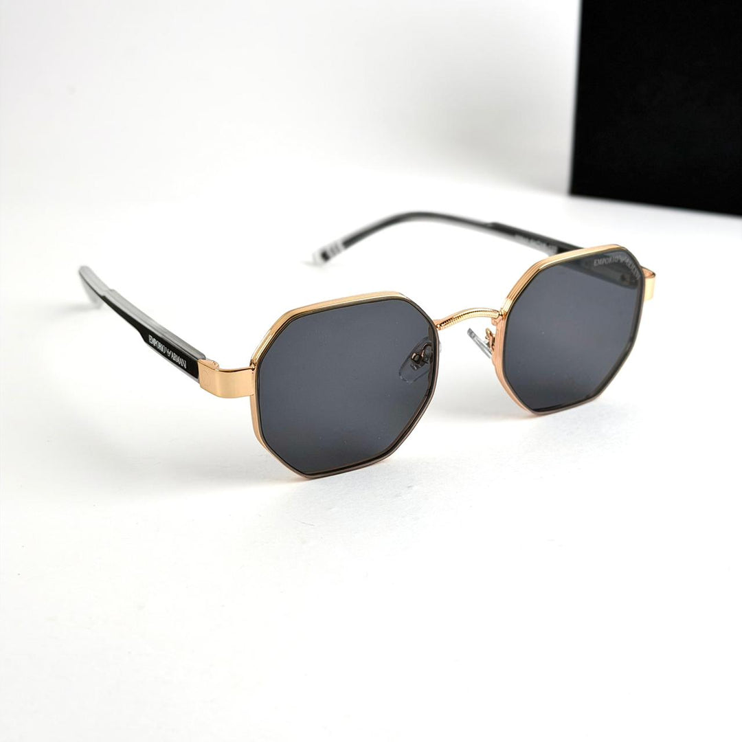 Emporio Armani Geometric - Gold &amp; Black - Giiz store