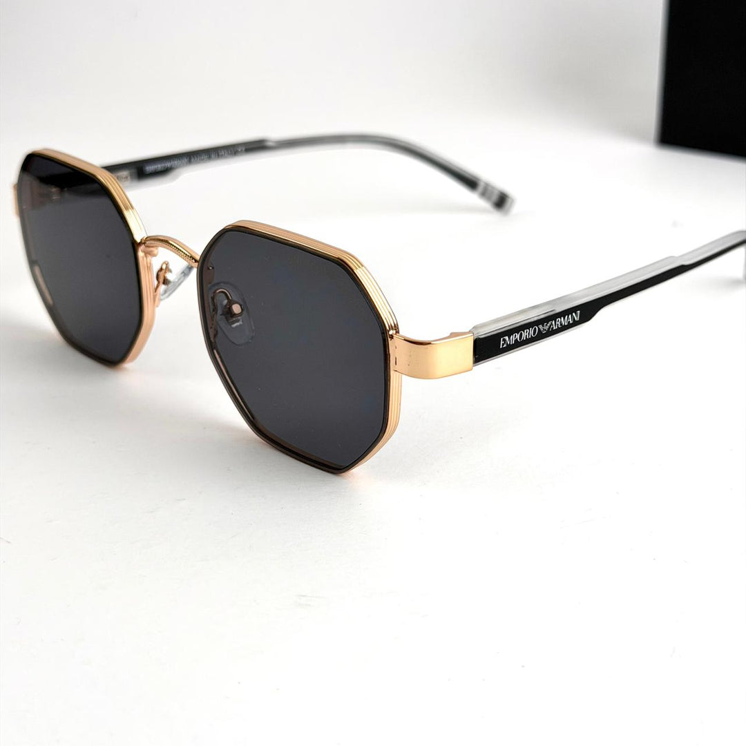 Emporio Armani Geometric - Gold & Black - Giiz store