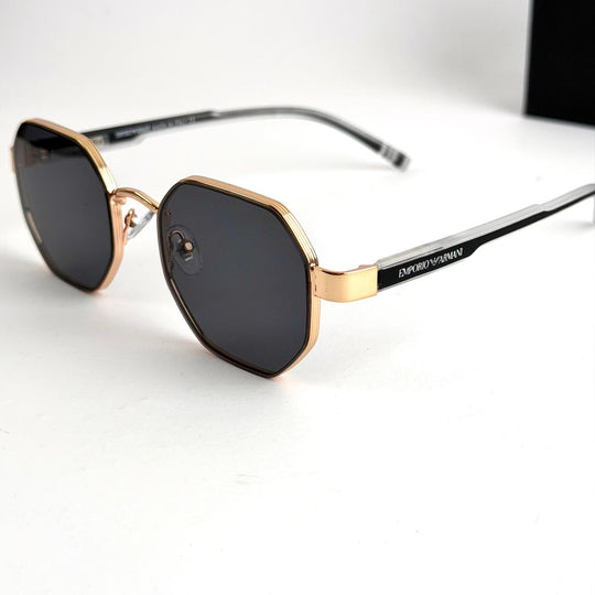 Emporio Armani Geometric - Gold &amp; Black - Giiz store