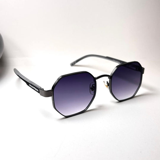 Emporio Armani Octagon Elegante 094 - Black Purple - Giiz store