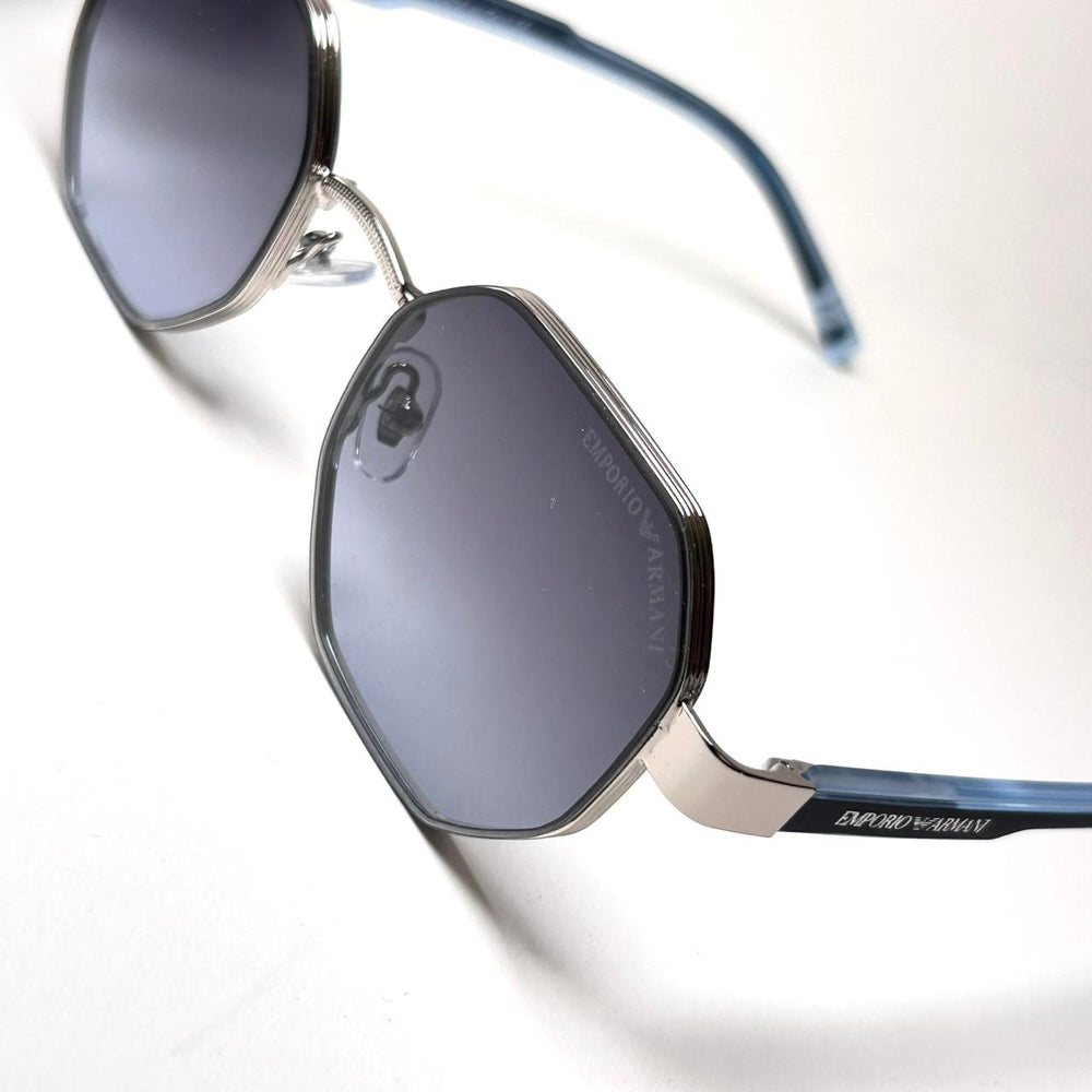 Emporio Armani Octagon Elegante 094 - Blue - Giiz store