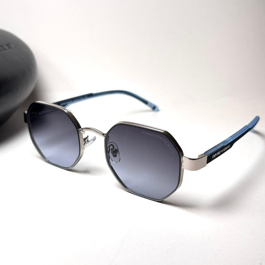 Emporio Armani Octagon Elegante 094 - Blue - Giiz store