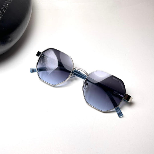 Emporio Armani Octagon Elegante 094 - Blue - Giiz store