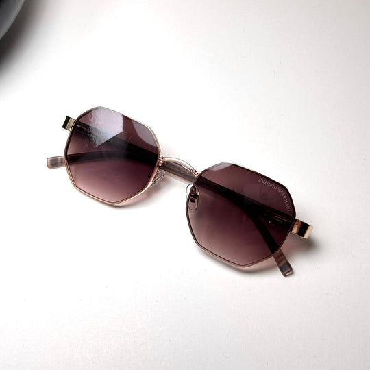 Emporio Armani Octagon Elegante 094 - Brown Gradient - Giiz store