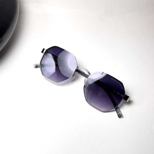 Emporio Armani Octagon Elegante 094 - Silver Purple - Giiz store
