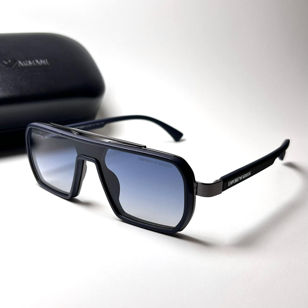 Emporio Armani PG1041 - Black Blue Gradient - Giiz store