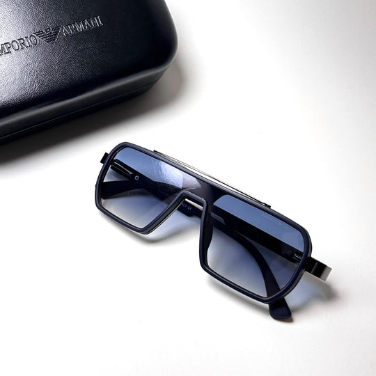 Emporio Armani PG1041 - Black Blue Gradient - Giiz store