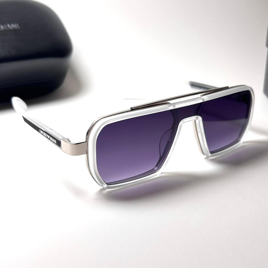 Emporio Armani PG1041 - White Purple - Giiz store