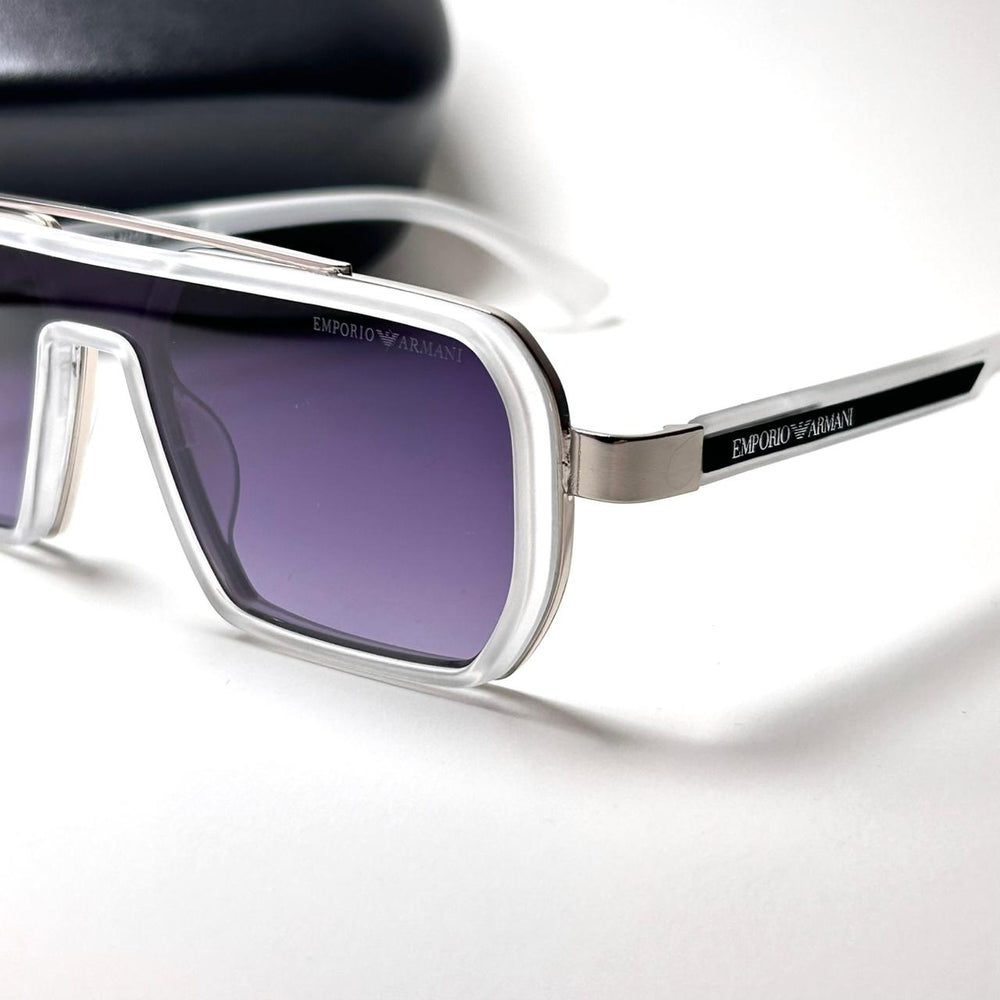 Emporio Armani PG1041 - White Purple - Giiz store