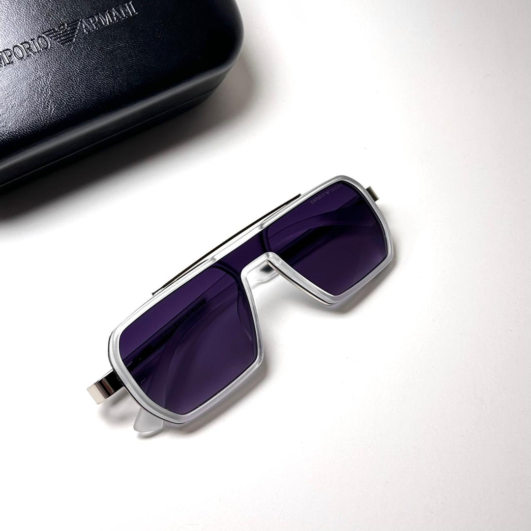 Emporio Armani PG1041 - White Purple - Giiz store