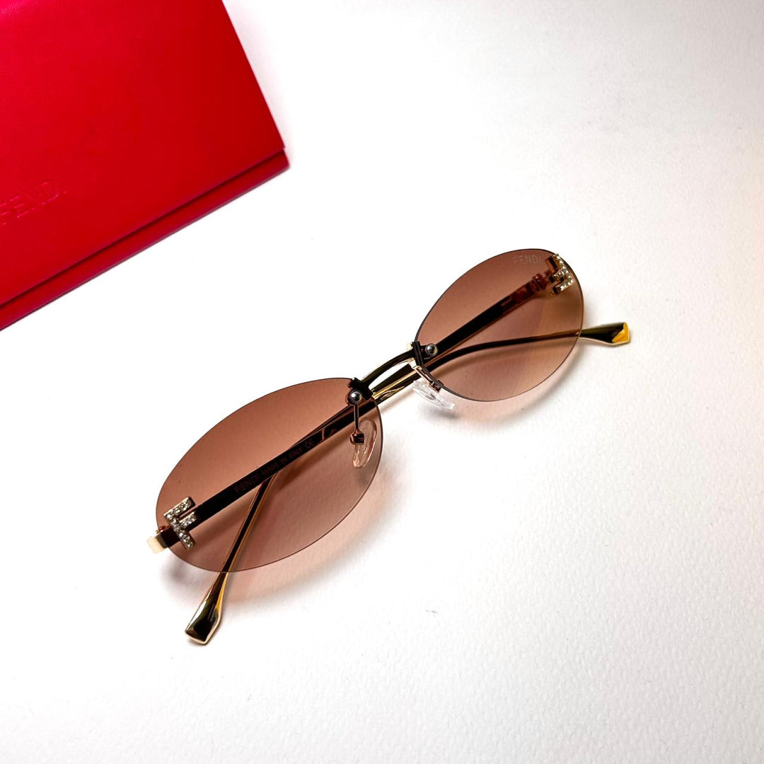 Fendi First FE4075US - Brown Gradient - Giiz store