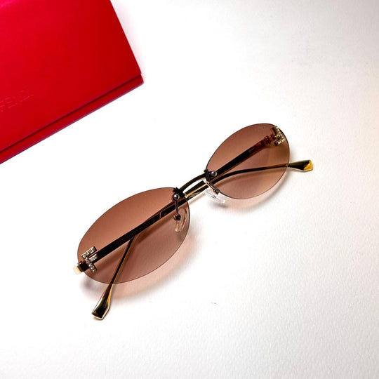 Fendi First FE4075US - Brown Gradient - Giiz store