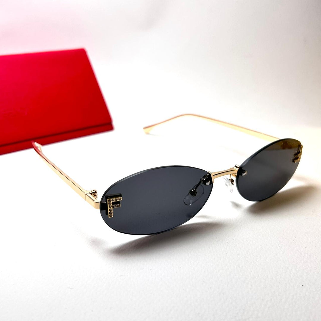 Fendi First FE4075US - Golden Black - Giiz store