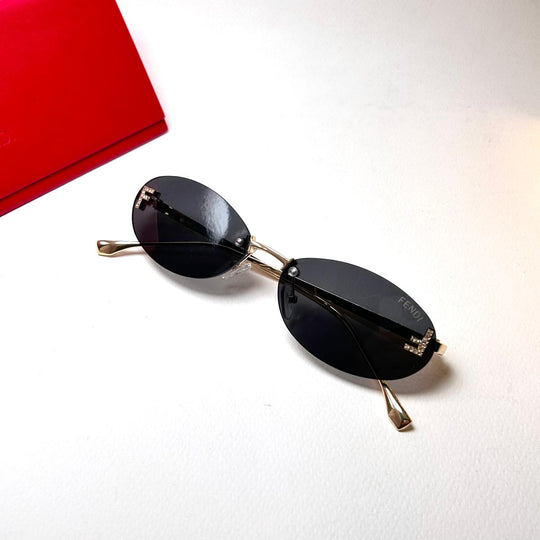 Fendi First FE4075US - Golden Black - Giiz store