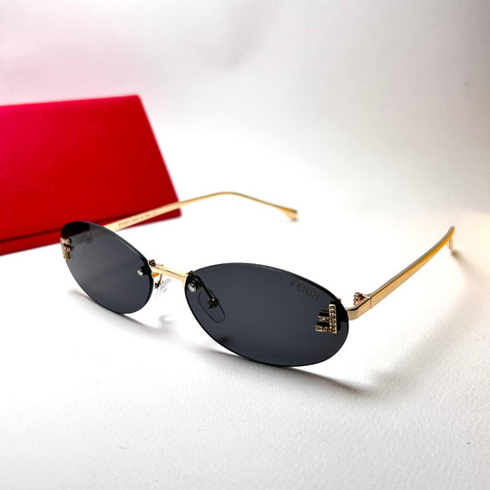 Fendi First FE4075US - Golden Black - Giiz store