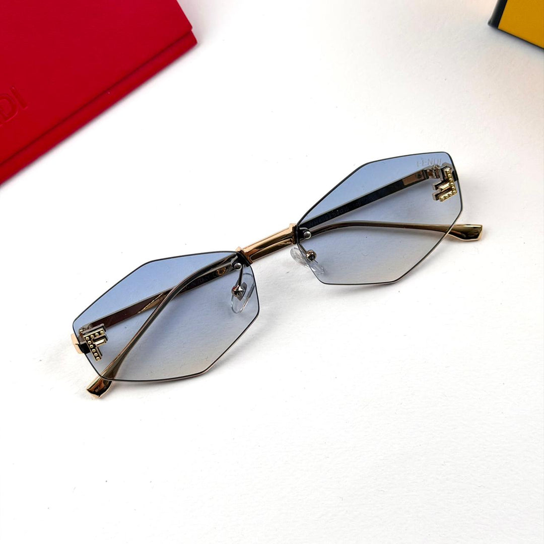Fendi Octagon FE4172US - Blue Gradient - Giiz store