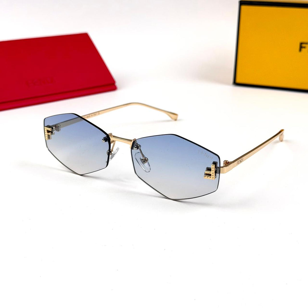 Fendi Octagon FE4172US - Blue Gradient - Giiz store