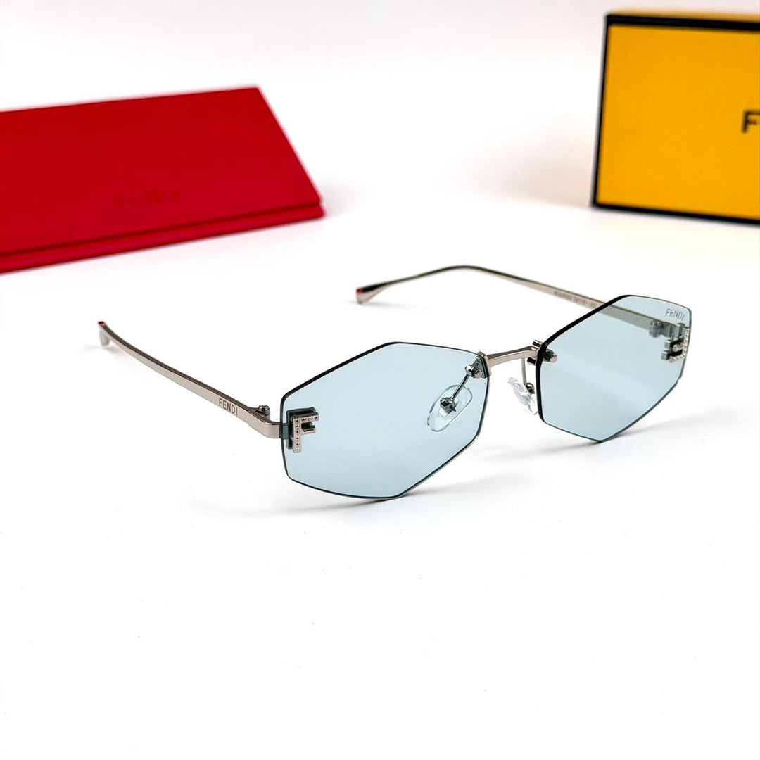 Fendi Octagon FE4172US - Light Blue - Giiz store