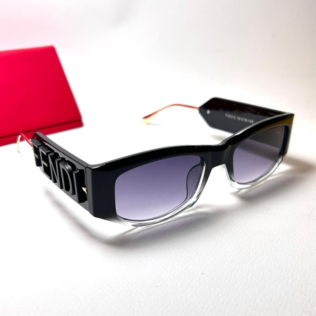 Fendi Oval FE40120I - Black Purple - Giiz store