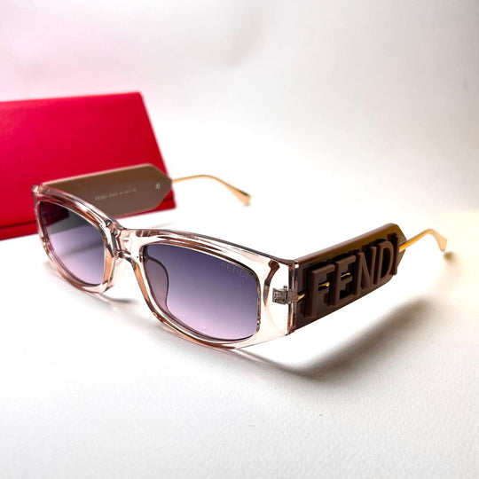 Fendi Oval FE40120I - Ice Brown Purple - Giiz store