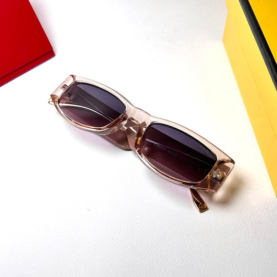 Fendi Oval FE40120I - Ice Brown Purple - Giiz store