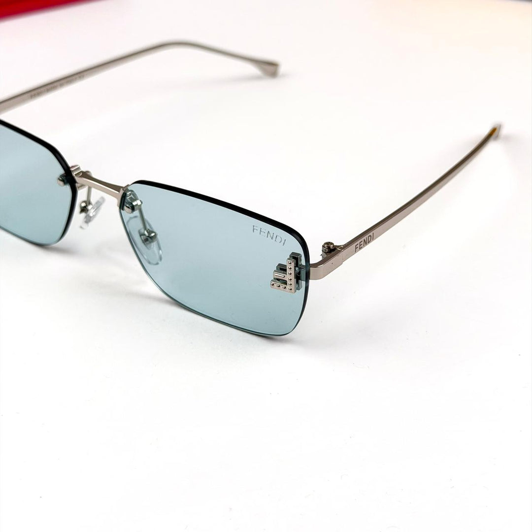 Fendi Rectangular FE4172US - Light Blue - Giiz store