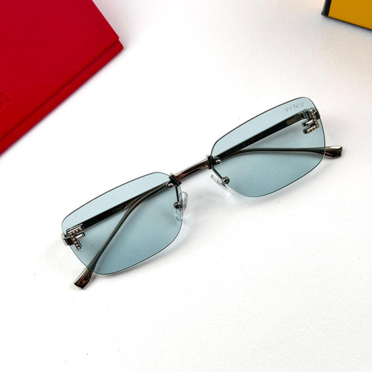 Fendi Rectangular FE4172US - Light Blue - Giiz store