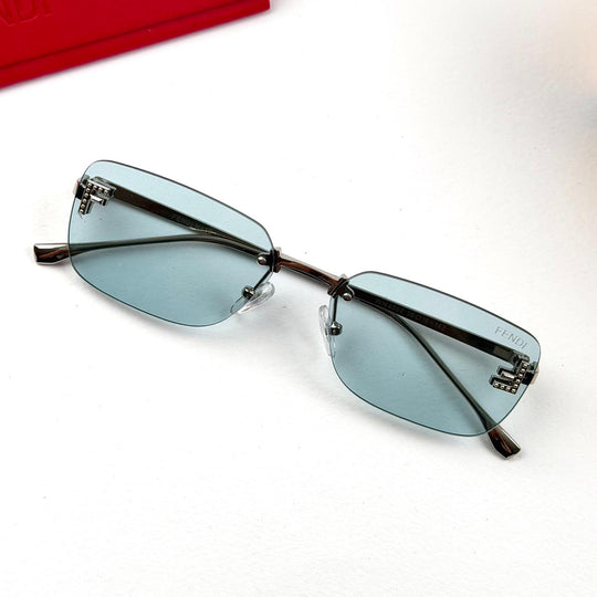 Fendi Rectangular FE4172US - Light Blue - Giiz store