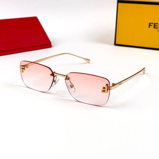 Fendi Rectangular FE4172US - Pinky Nude - Giiz store