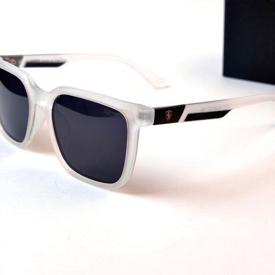 FERRARI Rectangular Square – Transparent Smoke - Giiz store