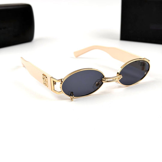 Gentle Monster Linked Bridge Oval - Pinky Blush Golden Black - Giiz store