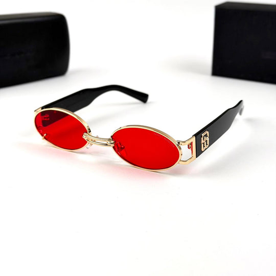 Gentle Monster Linked Bridge Oval - Red - Giiz store