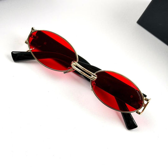 Gentle Monster Linked Bridge Oval - Red - Giiz store
