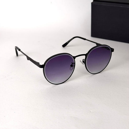 Giorgio Armani Round – Matte Black - Giiz store