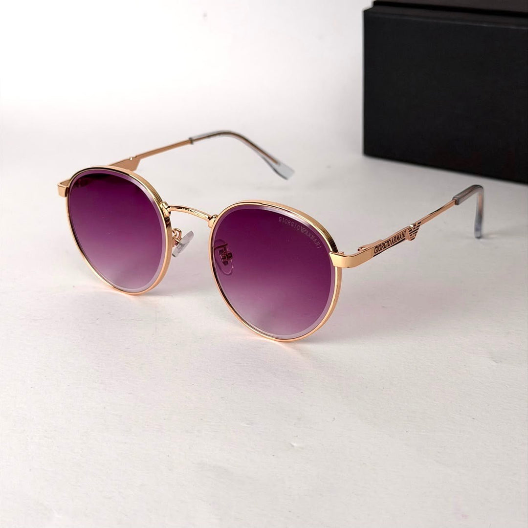 Giorgio Armani Round – Rose Gold - Giiz store